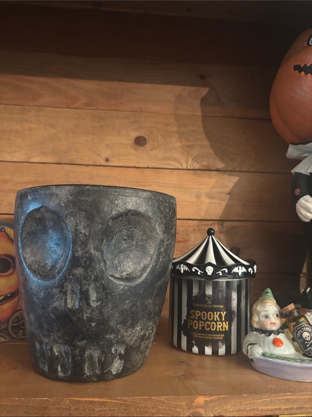 Skeleton Cachepot from Pottery Barn